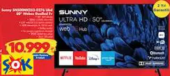 SUNNY SN50FMN252-0276 UHD 50'' WEBOS DUALLED TV AKILLI TELEVİZYON
